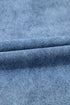 Blue Short Sleeve Collared Patched Pocket Denim Mini Dress